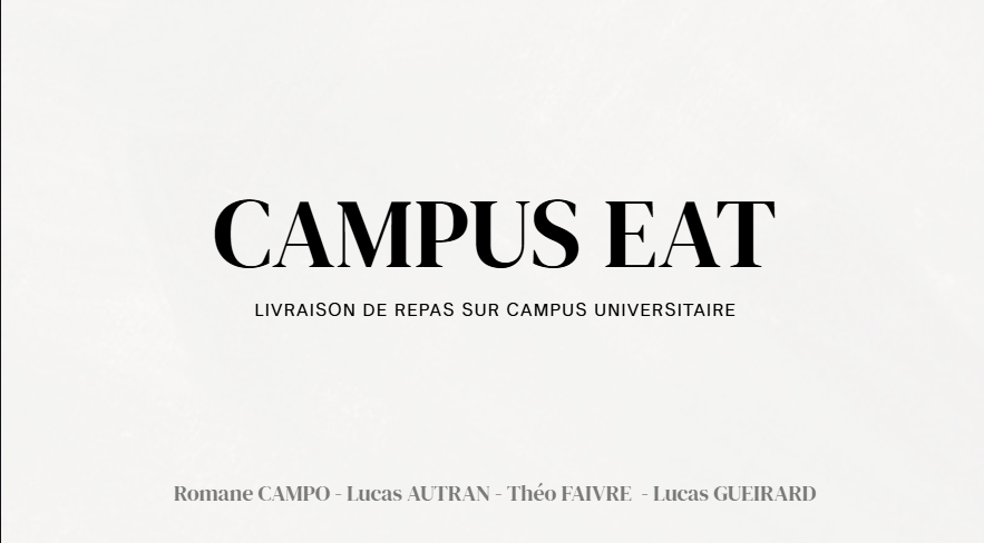 R207 — Étude utilisateur Campus EAT